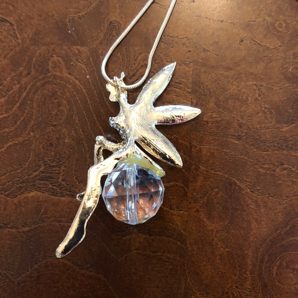 New ๐ Rhinestone Fairy long necklace - Picture 7 of 8